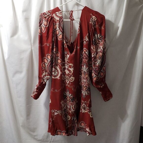 AFRM. Burnt Orange; Adorable Dress; Tunic with Amazing Lines. Size XS. EUC - Picture 5 of 11